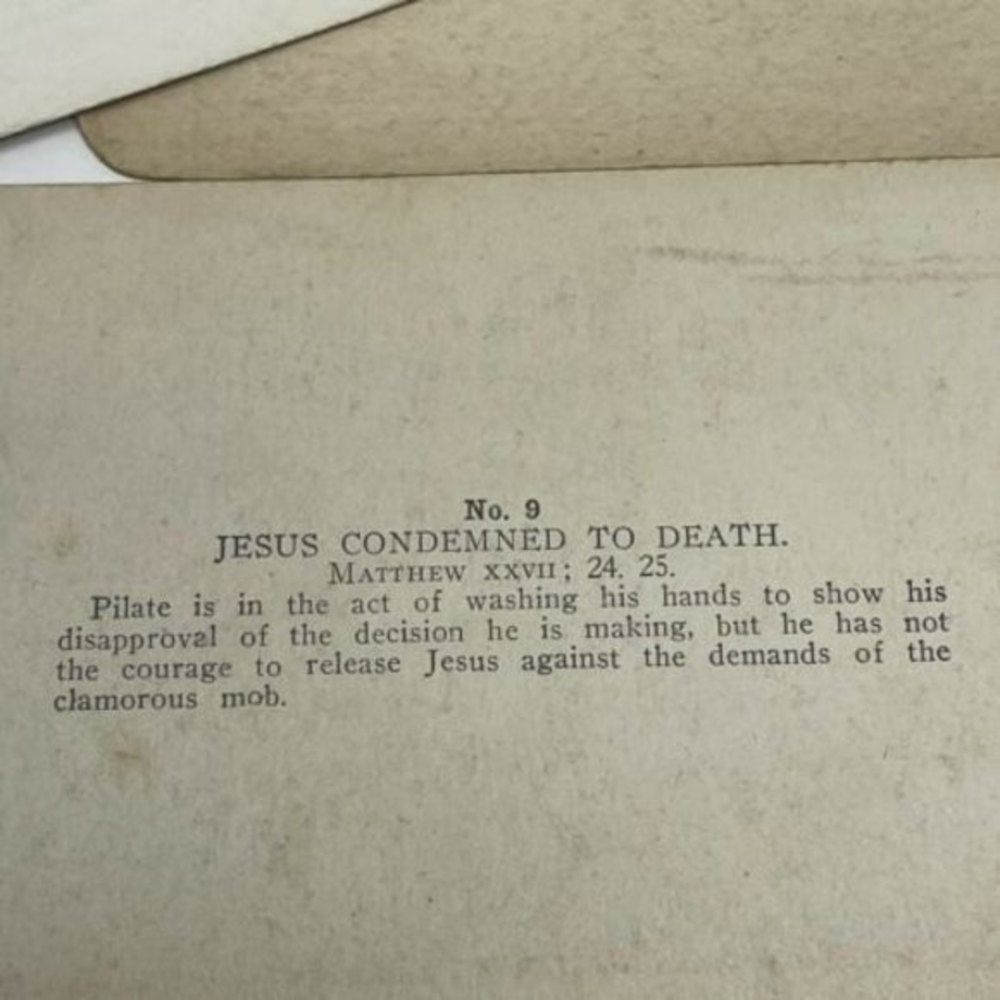 12‎ Antique Vintage StereoView Photo Card 7"x3.5" Rome Jesus Boston Sweden - Picture 8 of 12